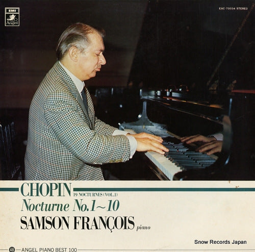 FRANCOIS, SAMSON chopin; nocturne no.1-10 EAC-70034
