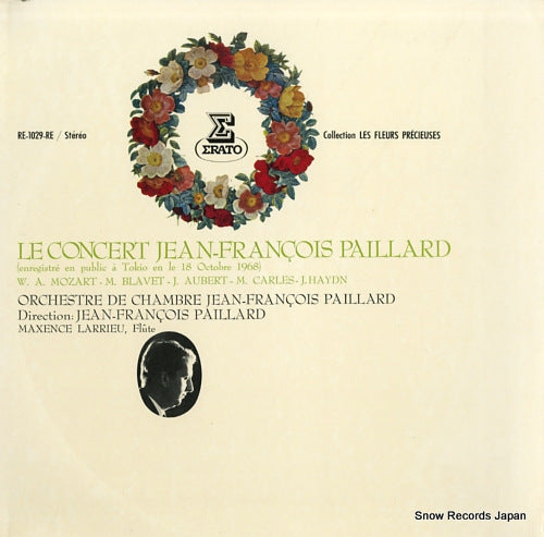PAILLARD, JEAN-FRANCOIS le concert jean-francois paillard RE-1029-RE