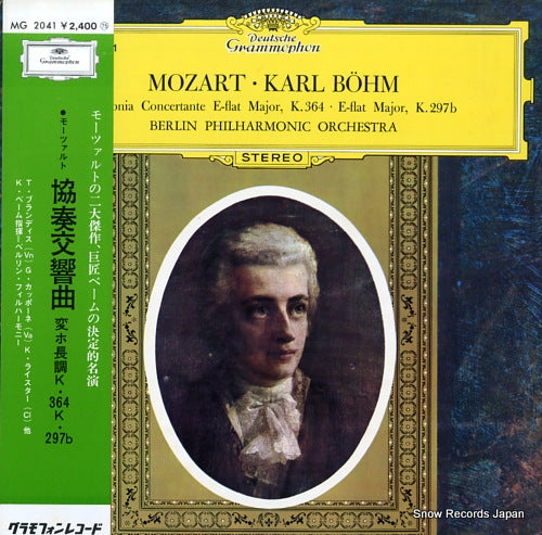 BOHM, KARL mozart; sinfonia concertante e-flat major k.364 MG2041
