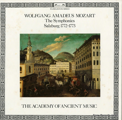 SCHRODER, JAAP mozart; the symphonies salzburg 1772-1773 D169D3