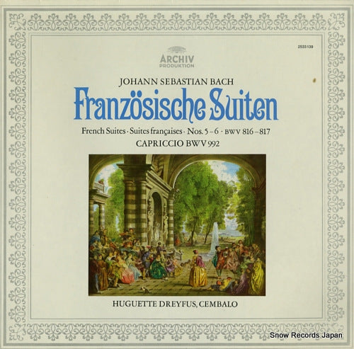 DREYFUS, HUGUETTE bach; franzosische suiten 5-6 2533139