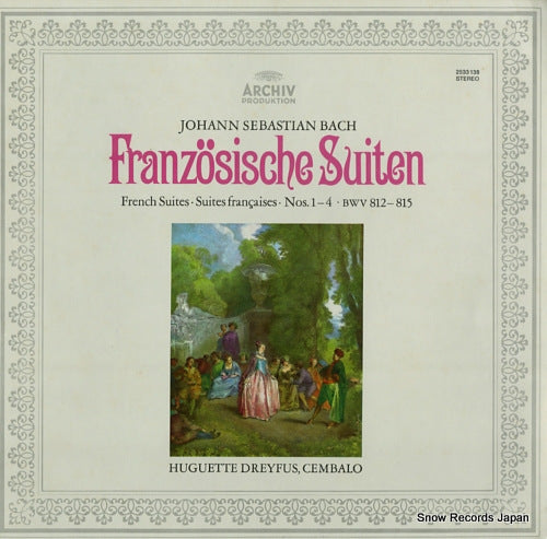 DREYFUS, HUGUETTE bach; franzosische suiten 1-4 2533138