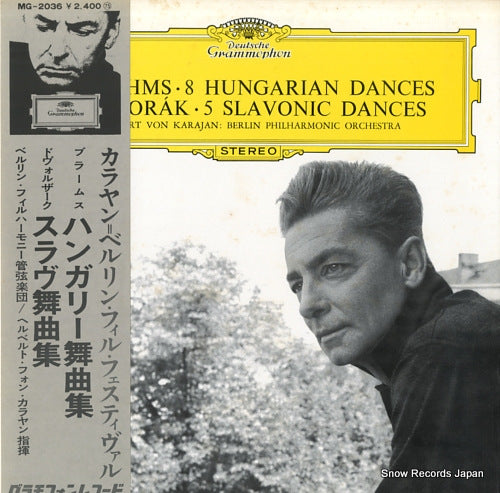 KARAJAN, HERBERT VON brahms; 8 hungarian dances MG2036