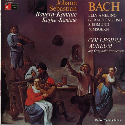 AMELING, ELLY bach: bauern-kantate / kaffee-kantate ULX-3027-H