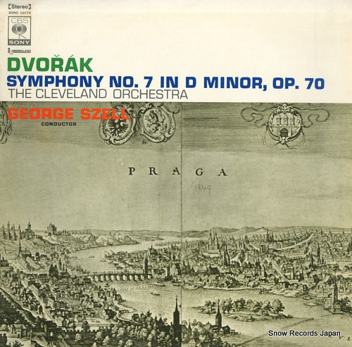 SZELL, GEORGE dvorak; symphony no.7 in d minor, op.70 SONC10173