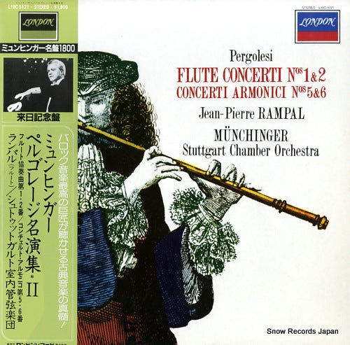 MUNCHINGER, KARL pergolesi; flute concerti nos.1&2 L18C-5121