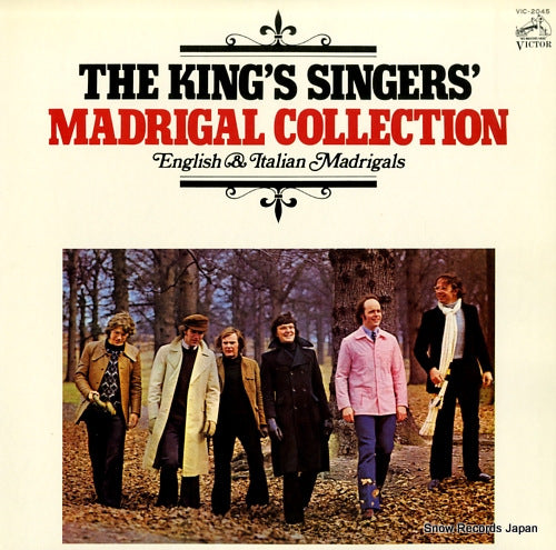 KING'S SINGERS, THE madrigal collection VIC-2045