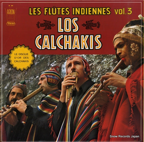 LOS CALCHAKIS les flutes indiennes vol.3 30091