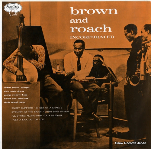 BROWN, CLIFFORD, AND MAX ROACH brown and roach incorporated EVER-1010(M)