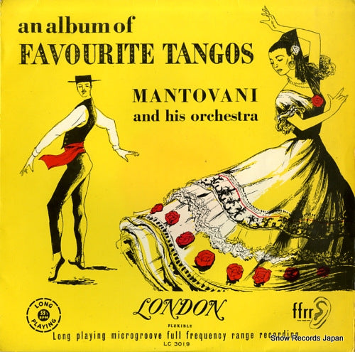 MANTOVANI an album of favourite tangos LC3019