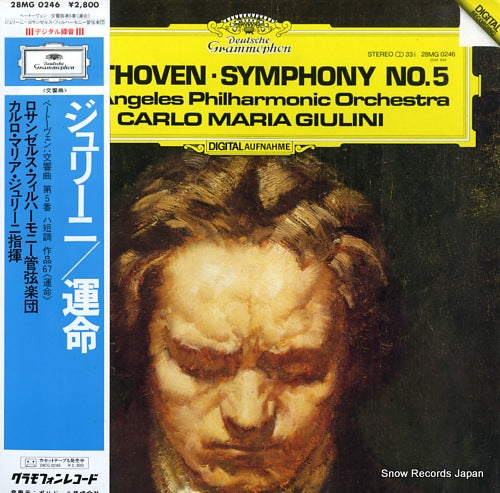 GIULINI, CARLO MARIA beethoven; symphony no.5 28MG0246