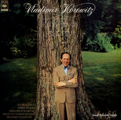 HOROWITZ, VLADIMIR new recordings of chopin 20AC1552