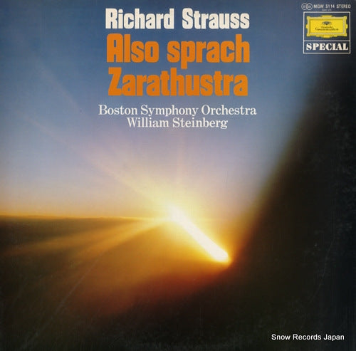 STEINBERG, WILLIAM richard strauss; also sprach zarathustra MGW5114