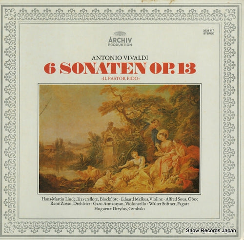 DREYFUS, HUGUETTE vivaldi; 6 sonaten op.13 2533117