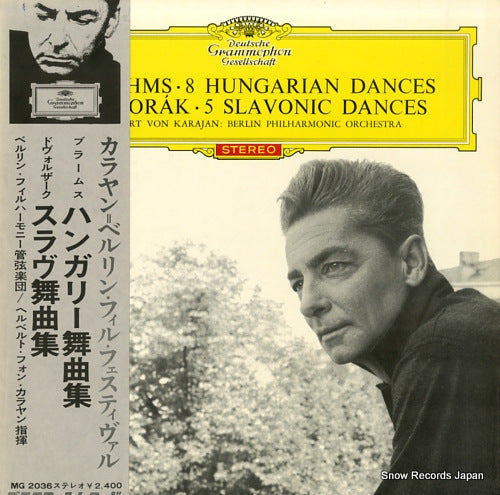 KARAJAN, HERBERT VON brahms; 8 hungarian dances MG2036