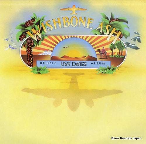 WISHBONE ASH live dates MCA2-8006