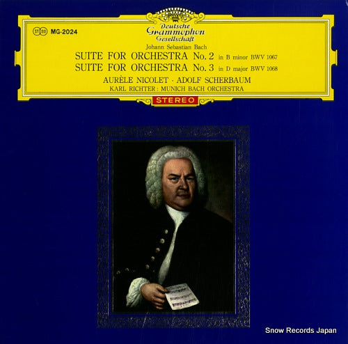 RICHTER, KARL bach; suite for orchestra no.2 & 3 MG-2024