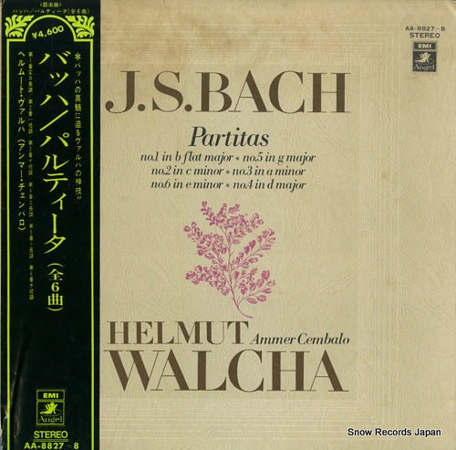 WALCHA, HELMUT bach; partitas AA-8827-8