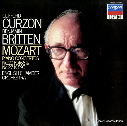 CURZON, CLIFFORD mozart; piano concerto no.20 & 27 L20C-2042