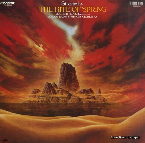 FEDSEEV, VLADIMIR stravinsky; the rite of spring VIC-28056