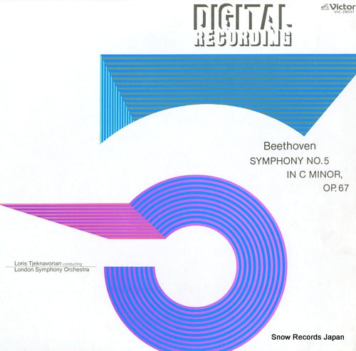 TJEKNAVORIAN, LORIS beethoven; symphony no.5 in c minor VIC-28037