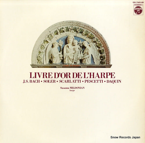 MILDONIAN, SUSANNA livre d'oe de l'harpe OW-7682-MU