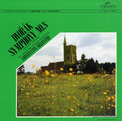SILVESTRI, CONSTANTIN dvorak; symphony no.8 "carnival" overture EAC-30062