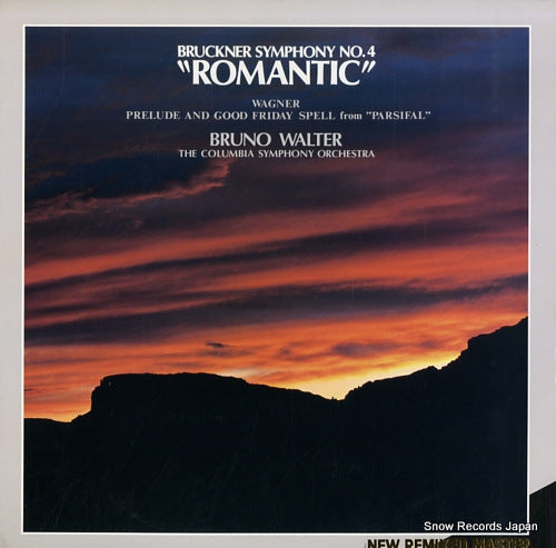 WALTER, BRUNO bruckner; symphony no.4 "romantic" 40AC1825-6