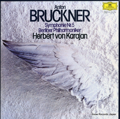 KARAJAN, HERBERT VON bruckner; symphony nr.5 MG8313/4
