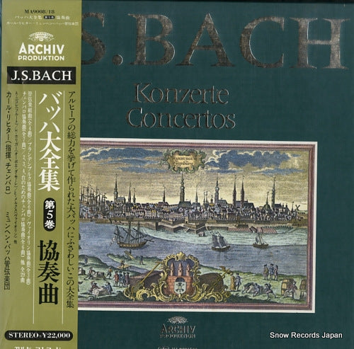 RICHTER, KARL bach; concertos 5 MA9008/18