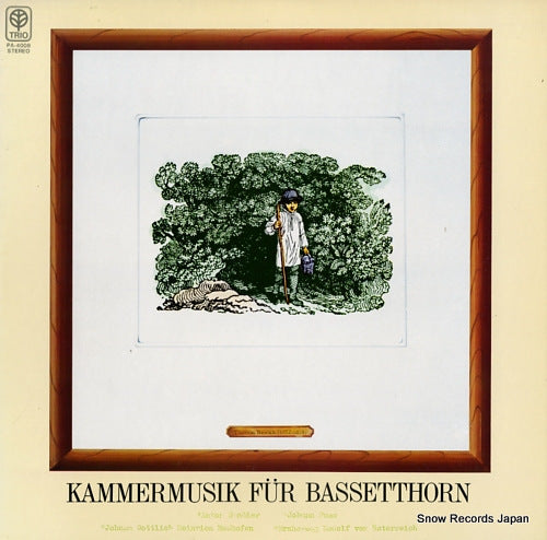 FINK, HEINRICH kammermusik fur bassetthorn PA-4008