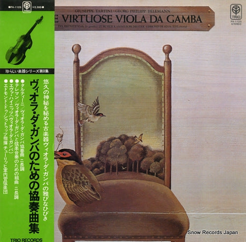 HEINITZ, EVA die virtuose viola da gamba PA-1125