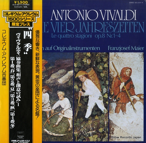 COLLEGIUM AUREUM vivaldi; die vier jahreszeiten le quattro stagioni op.8 ULS-3227-H