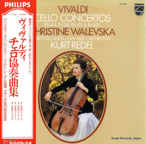 WALEVSKA, CHRISTINE vivaldi; cello concertos X-7730