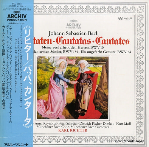 RICHTER, KARL bach; cantatas MA5103