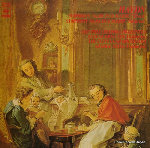 ORMANDY, EUGENE haydn; symphony no.101 in d major, "clock" FCCA-32