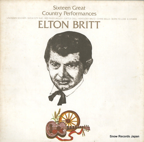 BRITT, ELTON sixteen great country performances ABCS-744