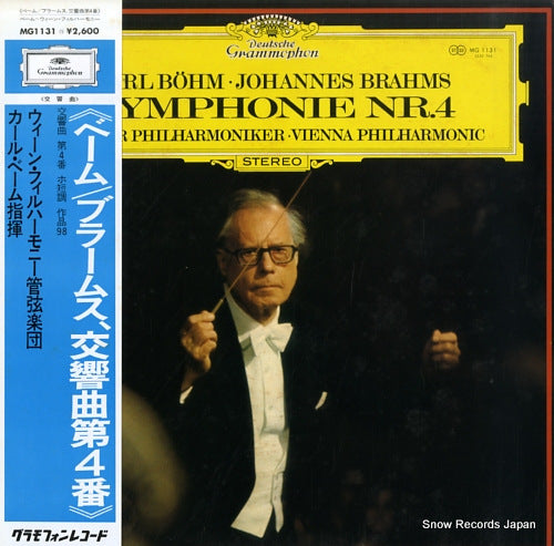 BOHM, KARL brahms; symphony nr.4 MG1131