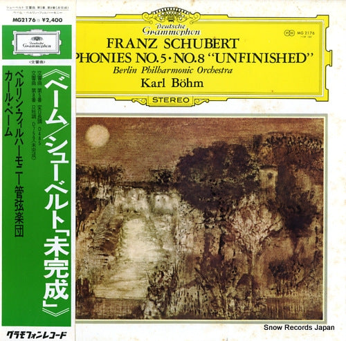 BOHM, KARL schubert; symphonies no.5 & no.8 "unfinished" MG2176