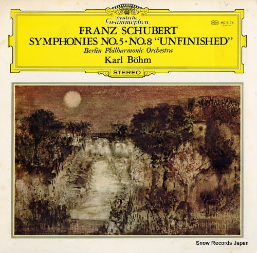 BOHM, KARL schubert; symphonies no.5 & no.8 "unfinished" MG2176