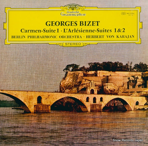 KARAJAN, HERBERT VON bizet; carmen-suite / l'arlesienne-suites 1 & 2 MG2294