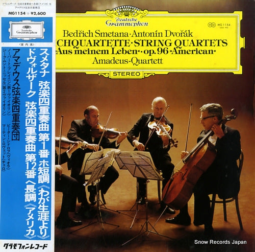 AMADEUS QUARTETT smetana; string quartets nr.1 "aus meinem leben" MG1154