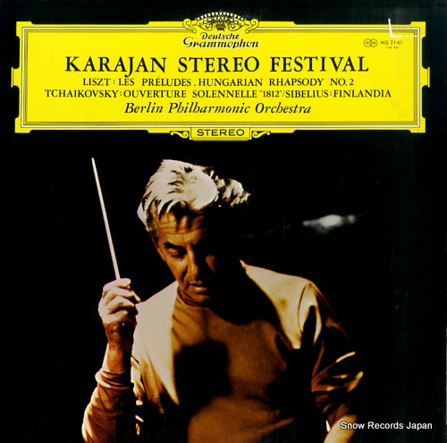 KARAJAN, HERBERT VON karajan stereo festival MG2141