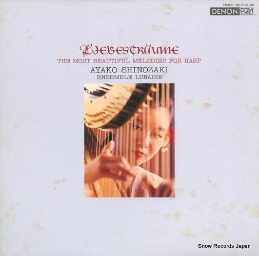 SHINOZAKI, AYAKO liebestraume / the most beautiful melodies for harp OX-7133-ND