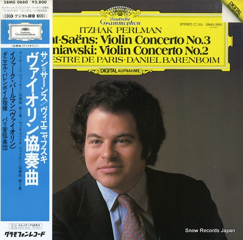 PERLMAN, ITZHAK saint-saens / wieniawski; violin concerto 28MG0660