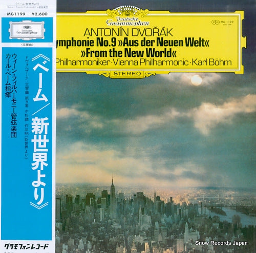BOHM, KARL dvorak; symphonie no.9 from the new world MG1199