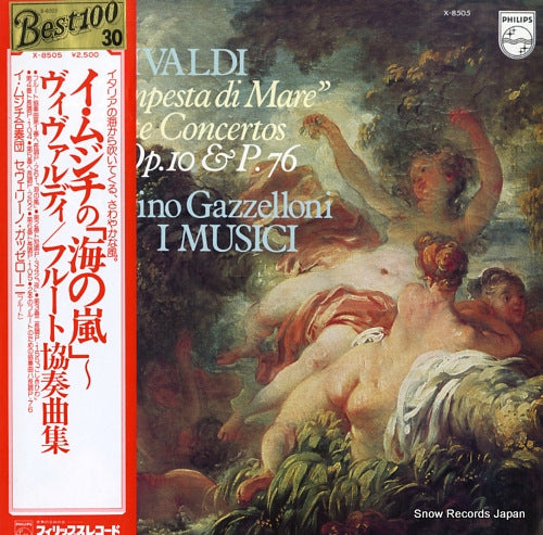 I MUSICI vivaldi; "la tempesta di mare" flute concertos X-8505