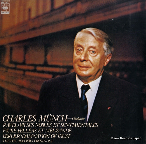 MUNCH, CHARLES ravel; valses nobles et sentimentales 13AC957