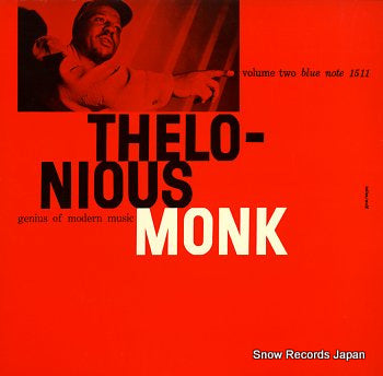 MONK, THELONIOUS genius of modern music GXK8059(M)