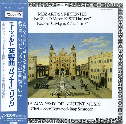 HOGWOOD, CHRISTOPHER mozart; symphonies no.35 "haffner" & 36 "linz" L28C1087